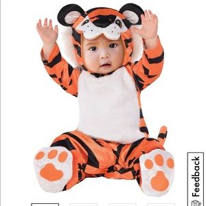 Tiger baby costume